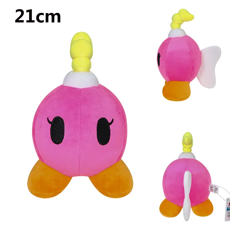 Cartoon Super Mario Plush Wonder Shy Guy Ninji Birdo Bob-omb Piranha Plant Anime Stuffed Doll Peluche Toys Birthday Xmas Gift