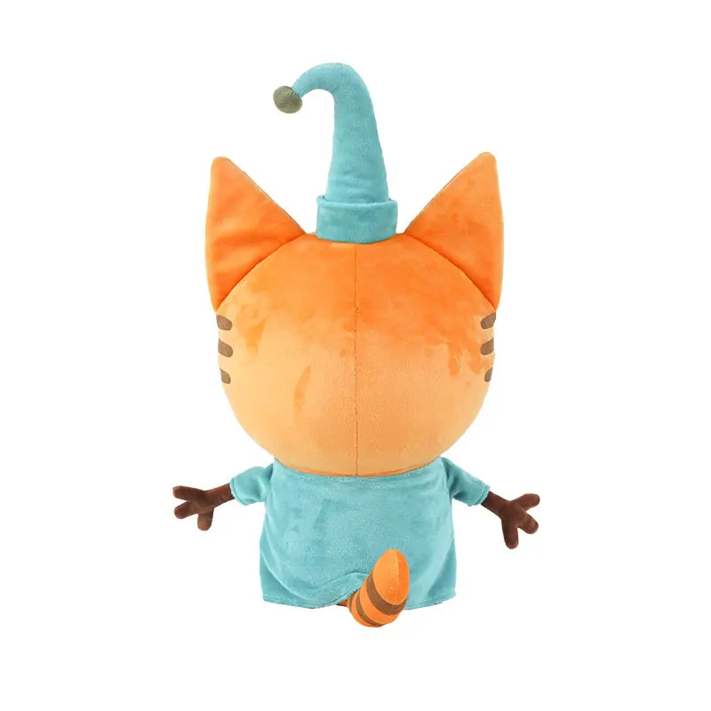 33cm Genuine kid e cats Russian Три кота My Family Three Happy Cats Plush Doll Cookie Candy Pudding Anime Cat Doll Toy Kawaii