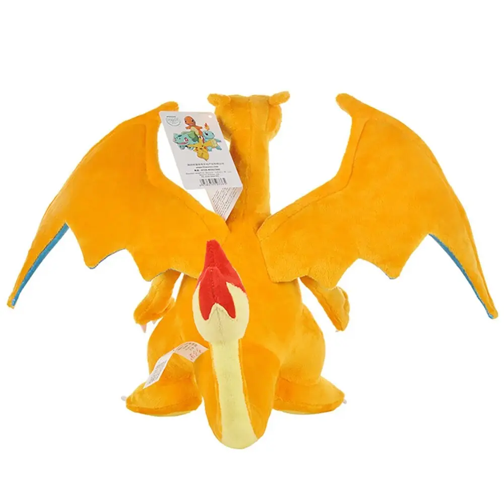 Shiny Charizard Plush Toy Stuffed Animal,Game for Collectible, Soft Plushies for Gift,Cute Cartoon Character 12 Inch