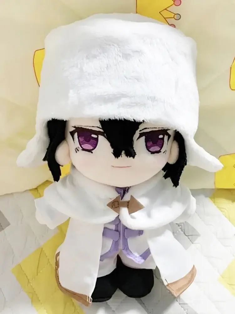 Anime Fyodor Dostoyevsky Plush Doll Stuffed Toy Changeable Clothes Plushie Figure Cosplay Costume Props Gifts