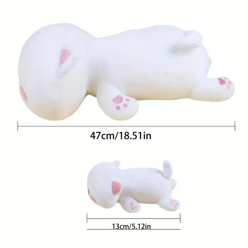 47cm Mother cat brings 4 mini kitten plush toys Love Cat zipper toys for boys and girls Christmas and Halloween gifts