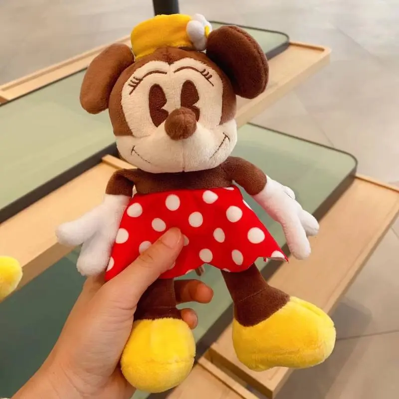 Disney Anime Dolls Mickey Mouse Minnie Mouse "Don"Donald Fauntleroy Duck Peluche Toys Anime Figure Stuffed Animals Children Gift