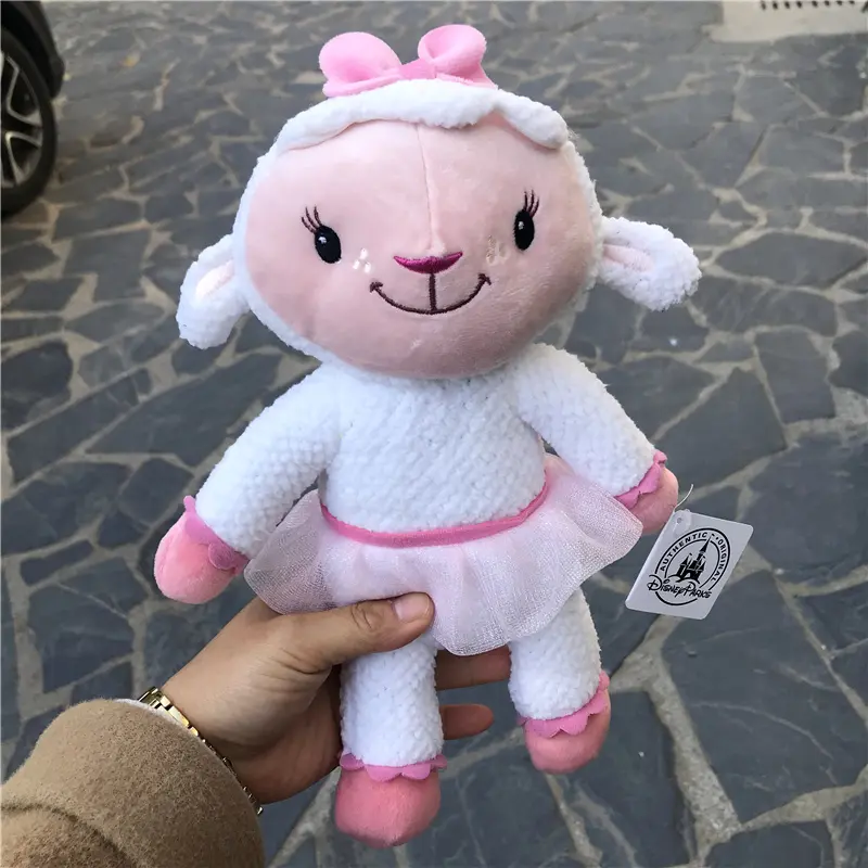 Doc McStuffins Toys Lambie Stuffy Hallie Chilly Boppy Findo Gabby Giraffe Squeakers Whispers Owl Mini Plush Stuffed Animals Toy