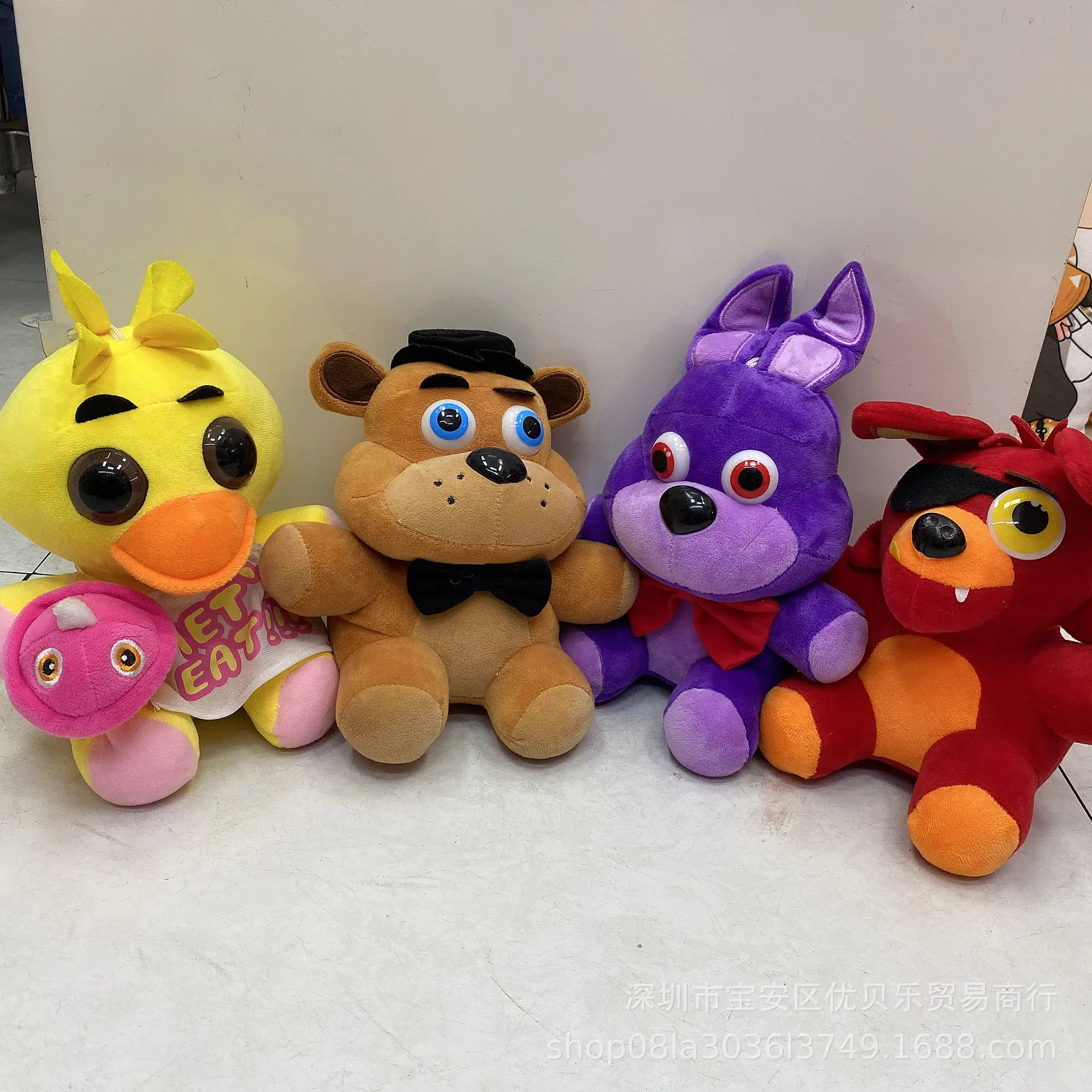 18cm Plush Periphery Toys Doll Game Animals Bear Rabbit Foxy Plush Doll Soft Stuffed Toys for Children Kids Boys Birthday Gifts