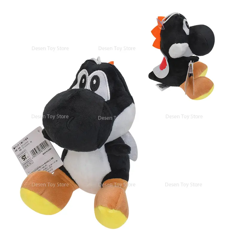 10 Colors Bros Plush Toys Yoshi Mario Purple Yoshi Stuffed Toys Green Red Blue Yoshi Black Pink Yoshi Anime Doll Plushie 15cm