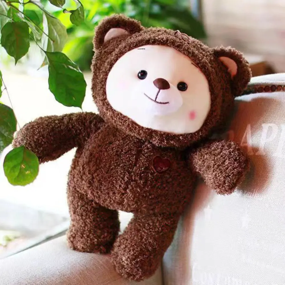 25/35cm Rainbow Ruby Teddy Bear Plush Toy Kawaii Stuffed Animal Bear Dolls Cute Ruby Bear Soft Toy for Children Birthday Gifts