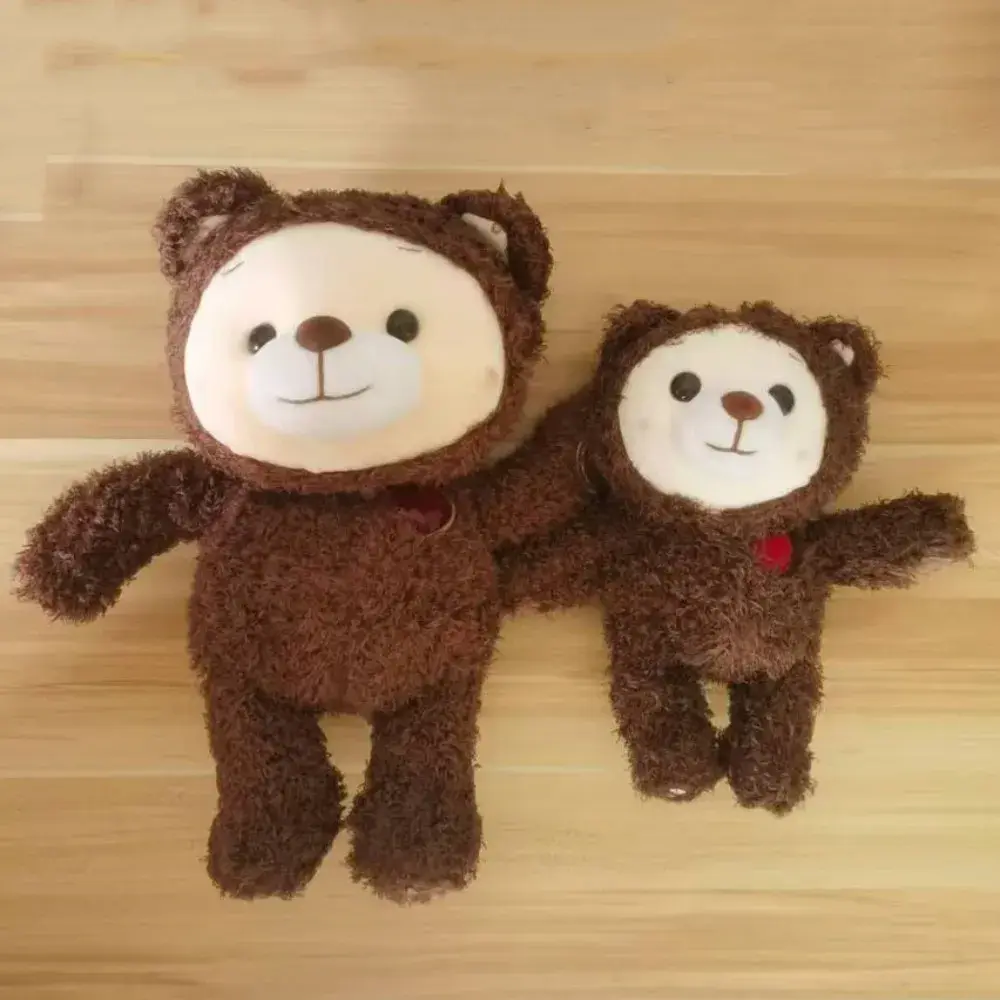 25/35cm Rainbow Ruby Teddy Bear Plush Toy Kawaii Stuffed Animal Bear Dolls Cute Ruby Bear Soft Toy for Children Birthday Gifts