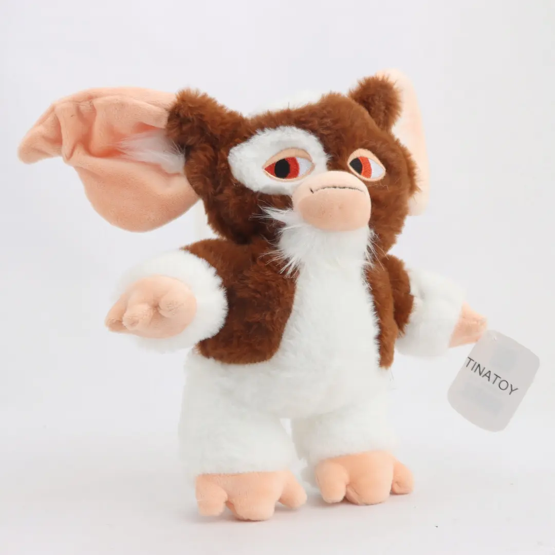 TINATOY 26cm Kawaii Gremlins Gizmo Plush Toy Gremlins 3 Game Figure Doll Soft Stuffed Plush Animals Halloween Gift for Kids