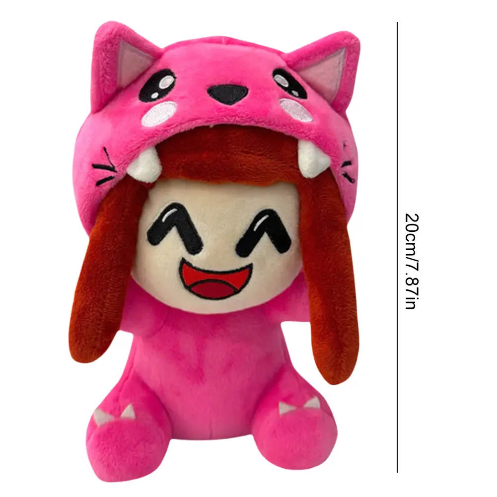 Omz Plush Toy Omz Crew Doll Merch Stuffed Doll Soft Toy Girls Figure Doll Anime Collectibles Kawaii Kids Birthday Gifts for Fans