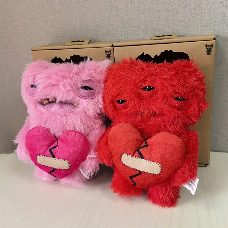 In Stock 100% Original Fuggler Plush Toys 23cm Ugly Monster Love Monster Series Cute Tooth Monster Fill Plush Dolls Toys Gifts