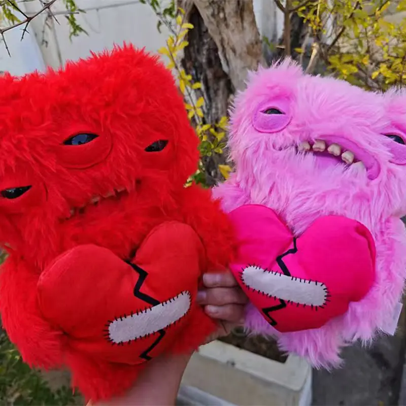 In Stock 100% Original Fuggler Plush Toys 23cm Ugly Monster Love Monster Series Cute Tooth Monster Fill Plush Dolls Toys Gifts