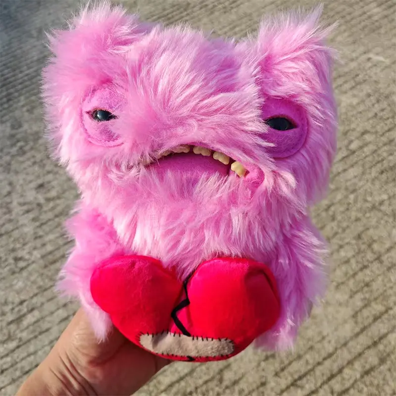 In Stock 100% Original Fuggler Plush Toys 23cm Ugly Monster Love Monster Series Cute Tooth Monster Fill Plush Dolls Toys Gifts