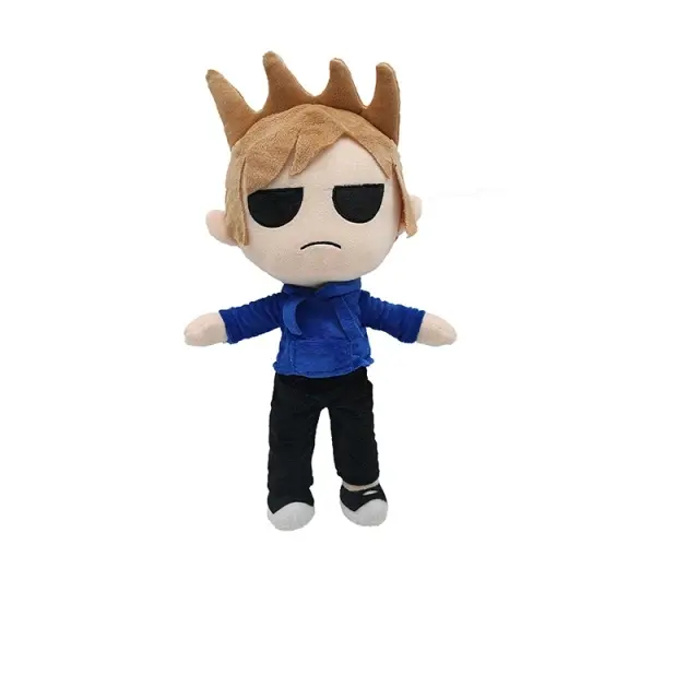 New Anime Eddsworld Plush Cartoon Doll Indoor Home Decoration Soft Stuffed Toy Christmas Gift For Kids