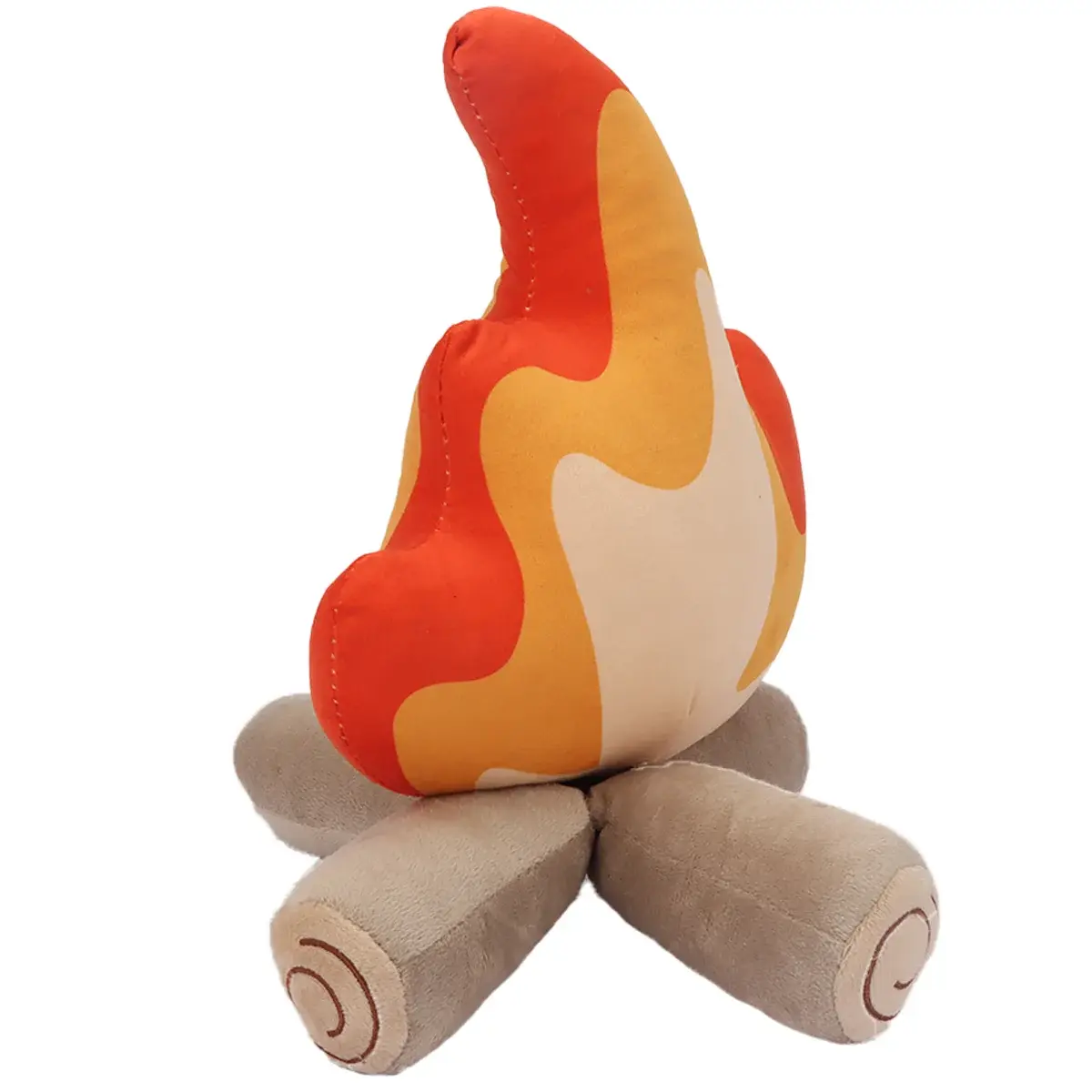 30cm Funny Simulation Bonfire Soft Stuffed Plush Toy Doll Fire Firewood Plush Pillow Outdoor Camping Room Decor Kids Gifts