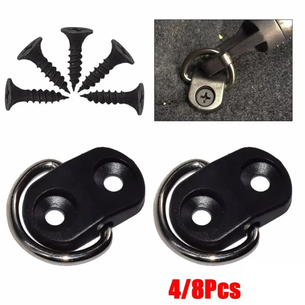 Ring Loop Car Cargo Net Hook Flat Screen Net High Quality Fixings Clips Floor Hook Accessories Modification Accessories