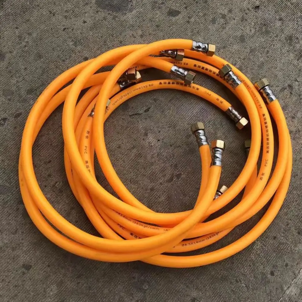 Brass Sprayer Hose Connector 6.5/7.2/8/8.5mm Pipe Repair High Pressure Spraying Pipe High Pressure Spraying Garden Spraying