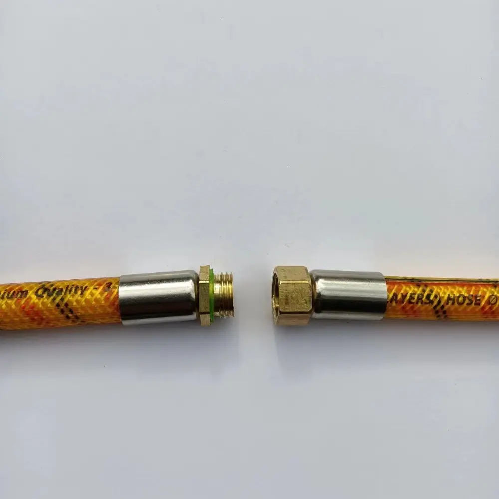 Brass Sprayer Hose Connector 6.5/7.2/8/8.5mm Pipe Repair High Pressure Spraying Pipe High Pressure Spraying Garden Spraying