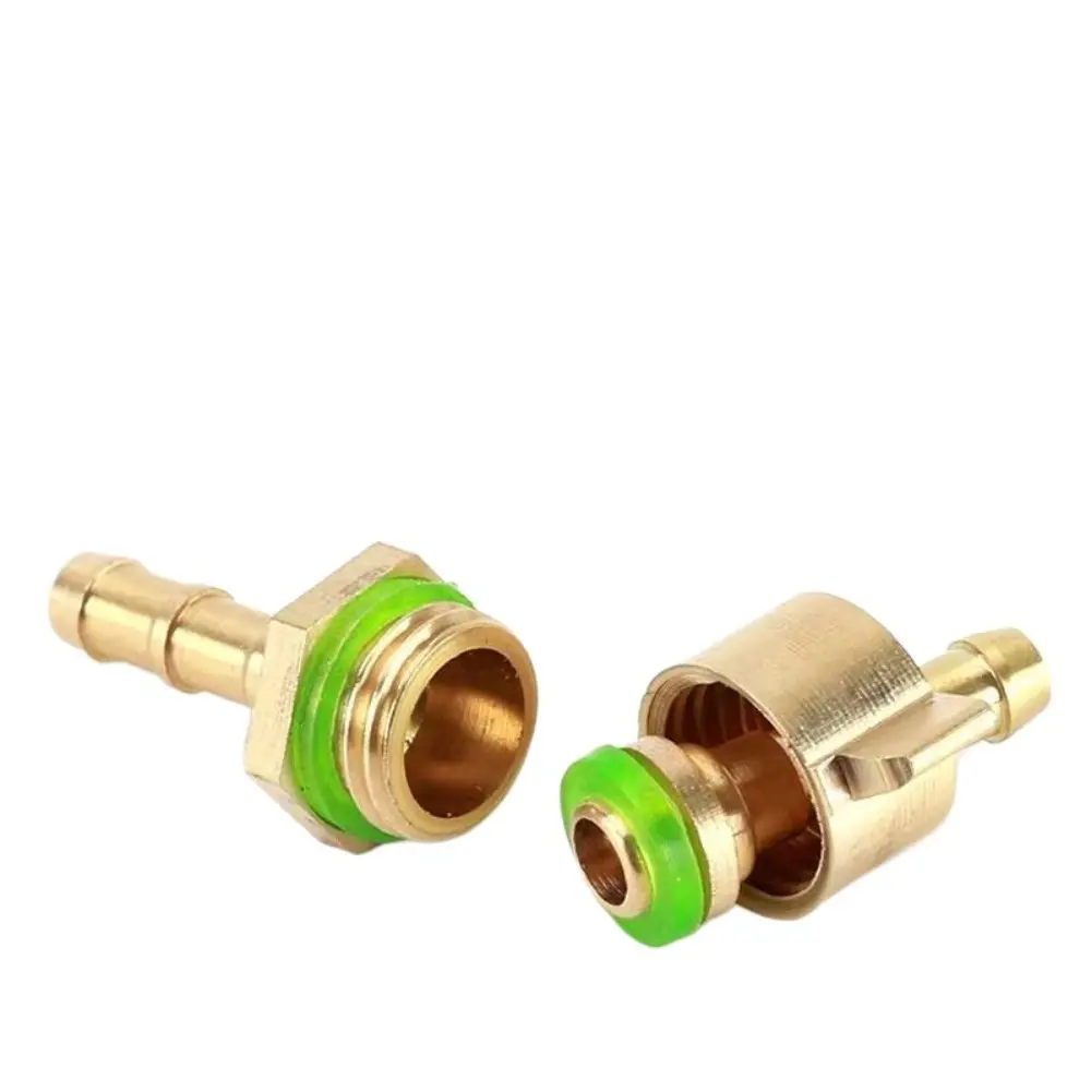 Brass Sprayer Hose Connector 6.5/7.2/8/8.5mm Pipe Repair High Pressure Spraying Pipe High Pressure Spraying Garden Spraying
