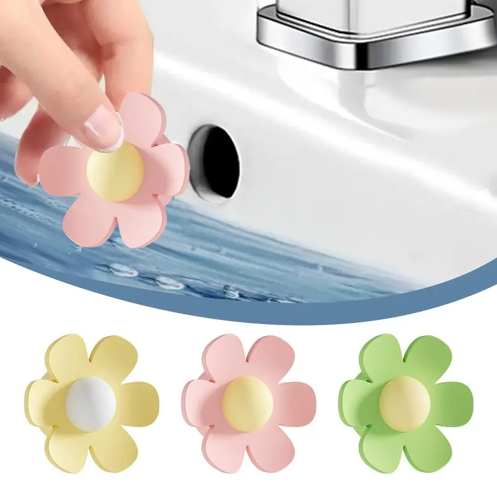 Anti-clogging Sewer Pipe Seal Ring Anti-odor Insect Proof Sealing Cover Flower Shaped Bathroom Sink Drain Stopper Universal