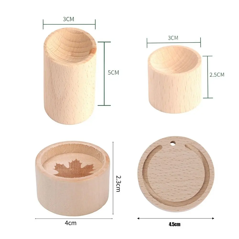 New Wooden Essential Oil Diffuser Refreshing Sleep Long-lasting Floral Aromatherapy Inhaler Slowly Volatile Wood Ornaments