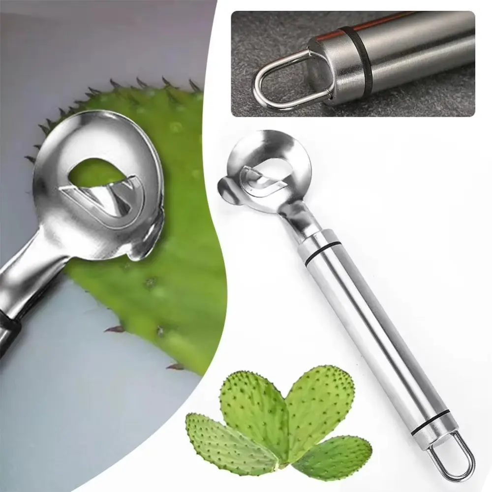 New Multi-Functional Cactus Peeler Cooking Easy To Clean Stainless Steel Peeler Noodle Tool Noodle
