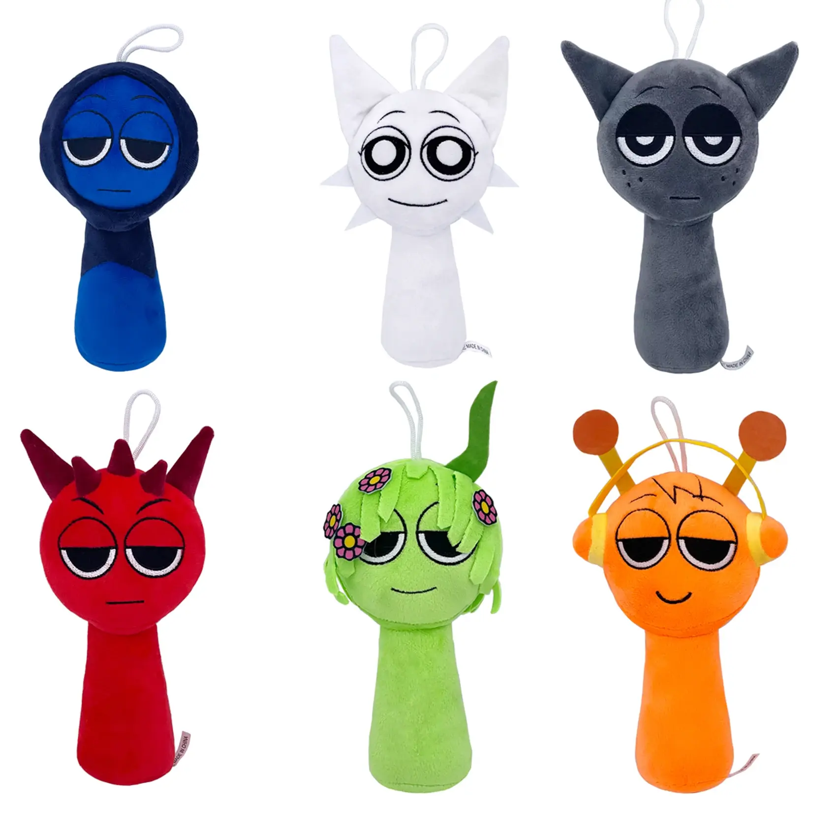 New Sprunki Plush Toys Sprunki Dolls Oren Wenda Sprunki Stuffed Doll Plush Stuffed Kids Christmas Birthday Gift Home Decors