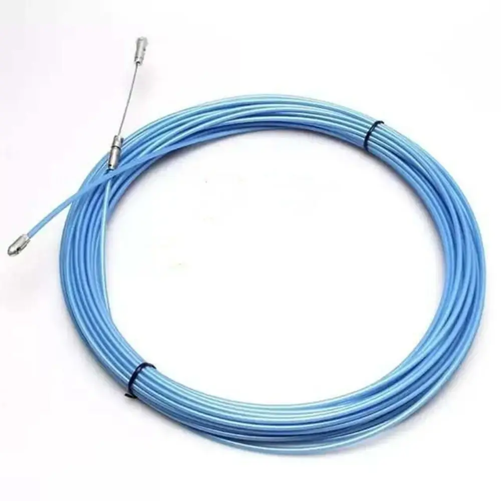 10/15/20/30m Wire Cable Puller Blue Universal Fastener Cable Pulling Tool Threading Device for Telecom Electrical Wall