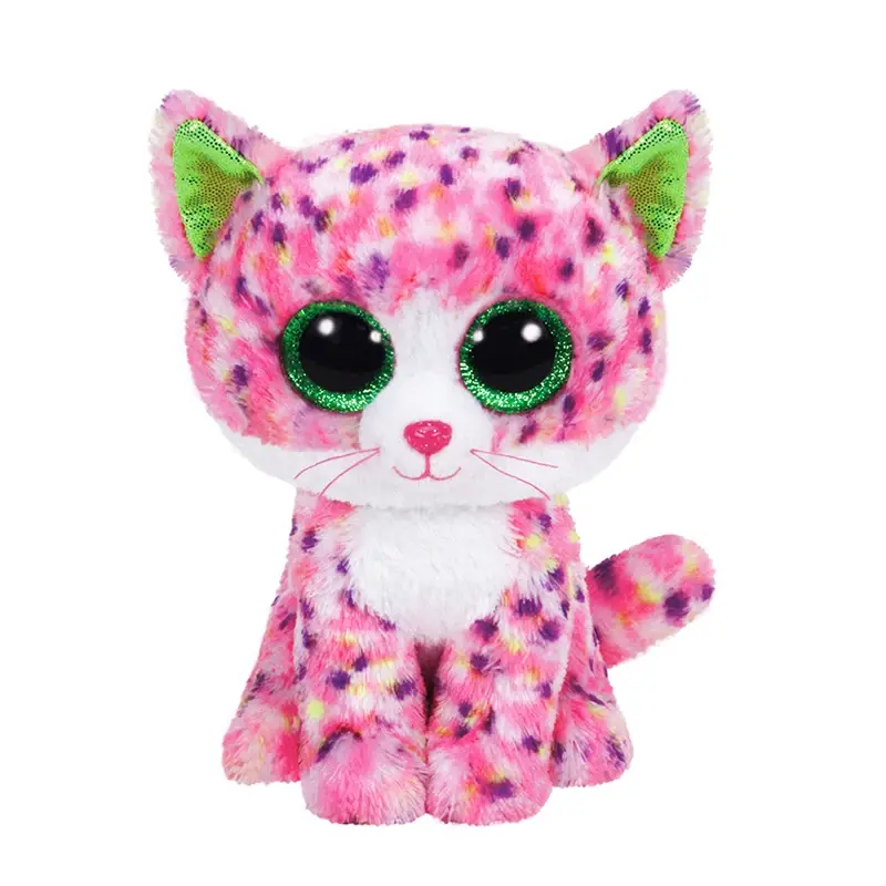 15CM TY Big Eye Beanie Plush Stuffed Animal Cat unicorn Fox  Dog Deer dinosaur owl Doll Toy Christmas Gift