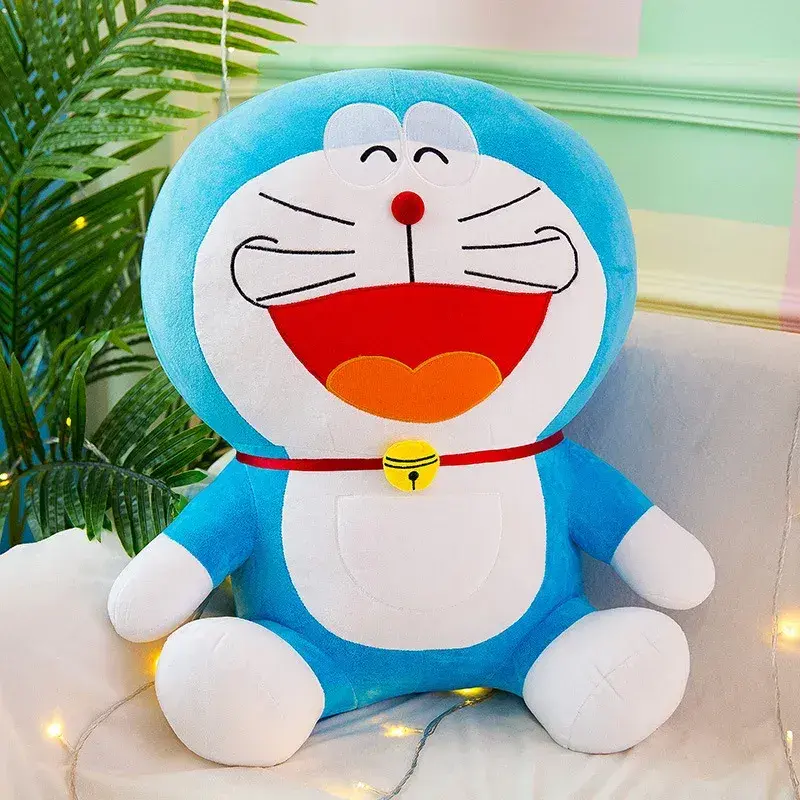 Kawaii Doraemon Plush Toy Stand By Me Cute Stuffed Plushie Doll Cartoon Cat Animal Sofa Bed Pillow Toy Christmas Gifts Toys