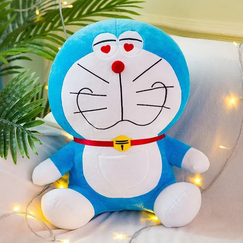 Kawaii Doraemon Plush Toy Stand By Me Cute Stuffed Plushie Doll Cartoon Cat Animal Sofa Bed Pillow Toy Christmas Gifts Toys
