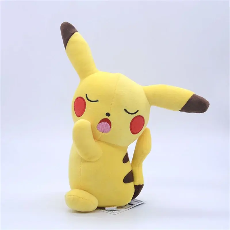15-20cm Pokemon Plush Sleeping Sitting Pikachu Pichu Doll Cute Cartoon Anime Figure Stuffed Plush Toys Children's Birthday Gifts