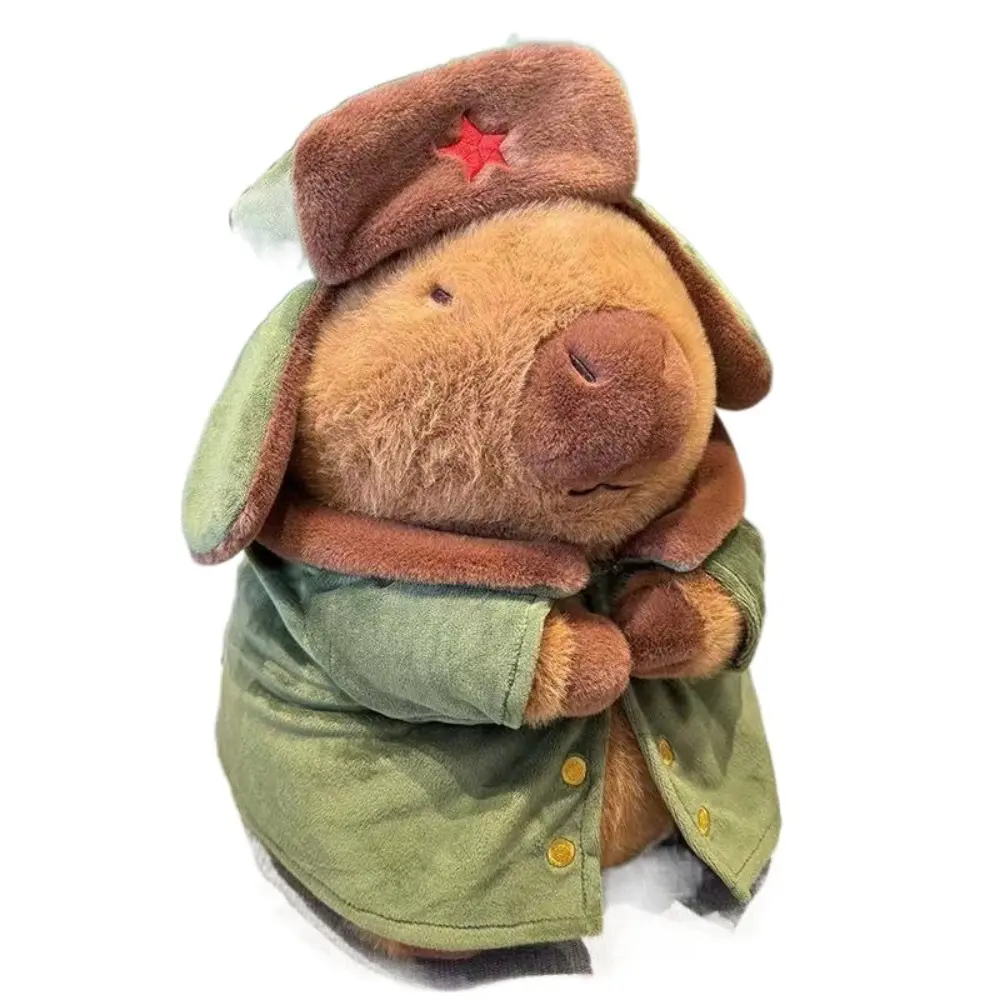 New Cartoon Capybara Plush Toy Kids Toys Home Decoration Stuffed Animal Soft Guinea Pig Doll Gift