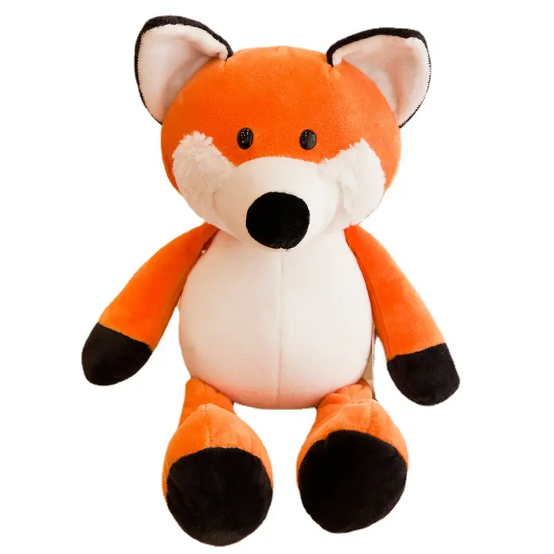 25cm Soft Animal World Plush Toys Zebra Lion Elephant Fox Raccoon Giraffe Forest Animals Appease Playmate Doll Christmas Gifts