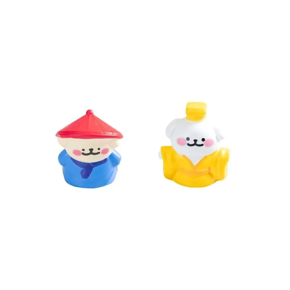 1/3/5/6pcs Emperor Desktop Ornament Handmade Craft Desktop Display Miniature Ornament Mini Resin Puppy Dog Figurine
