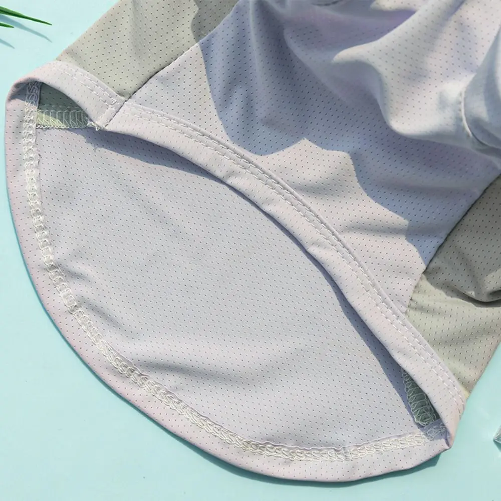 Breathable Mesh Vest Pet Clothes Ice Silk Cooling Puppy Jumpsuit Quick Drying Summer Pet Costume Summer