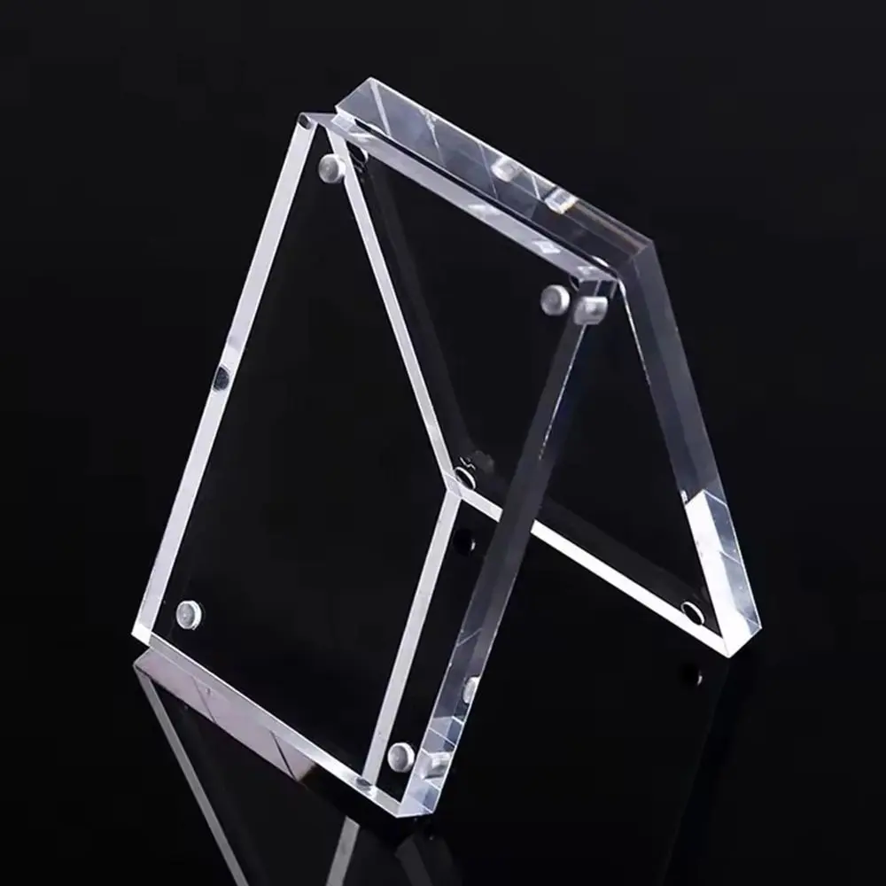 Transparent Photo Picture Frame Acrylic 10mm Poster Display Stand Kpop Picture Frame For Photo