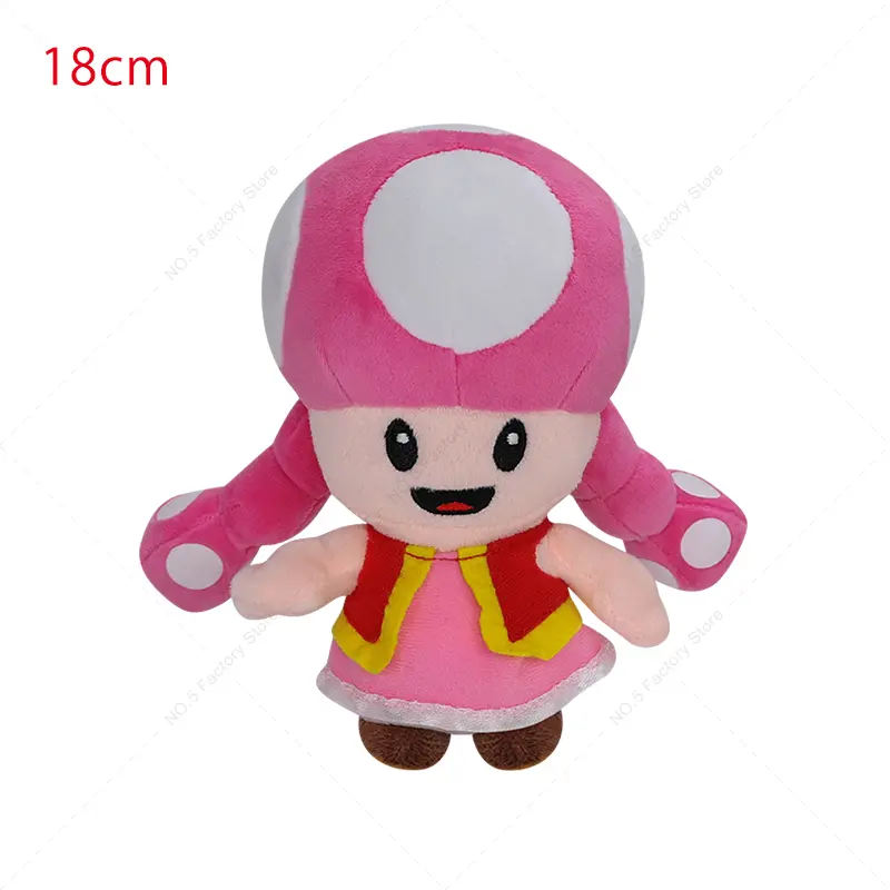 Hot Game Mario Plush Doll Cute Mario Luigi Princess Peach Daisy Rosalina Elephant Bowser Bowser Jr Vivian Ninji Stuffed Toy