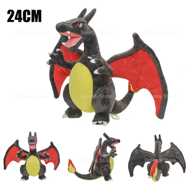 Hot Pokemon Plush Toys Rayquaza Fuse Charizard X Gyarados Plush Toys Cartoon Shiny Gyarados Peluche Dolls Kids Christmas Gifts