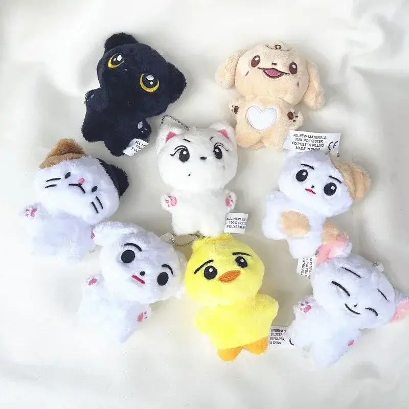 10cm ENHYNegs Plush Simmunge JAY JUNGWON HEESEUNG Stuffed Toys Keyring Kawaii Cartoon JAKE Bag Pendant Plushie Korean Fans