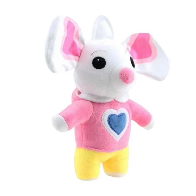 Cartoon Movies New Chip And Potato Stuffed Plush Toys Pug Dog and Mouse Peluche Animal Dolls Children Birthday Educational Gifts