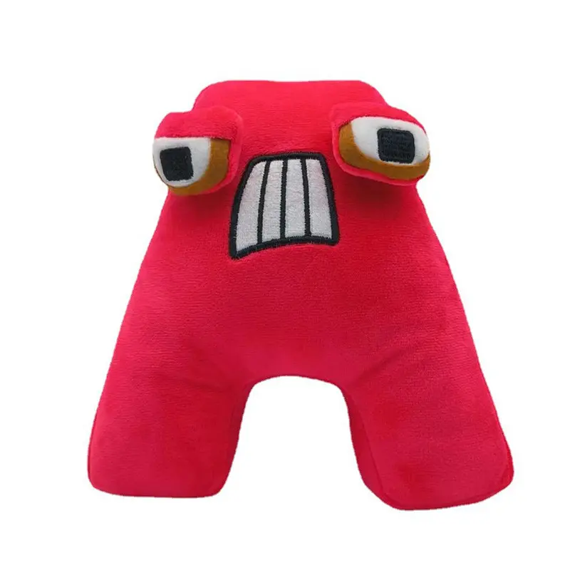 26pcs Alphabet Lore Plush English Letter Stuffed Animal Plushie Doll Toys Gift For Kids Children Educational Christmas Gifts