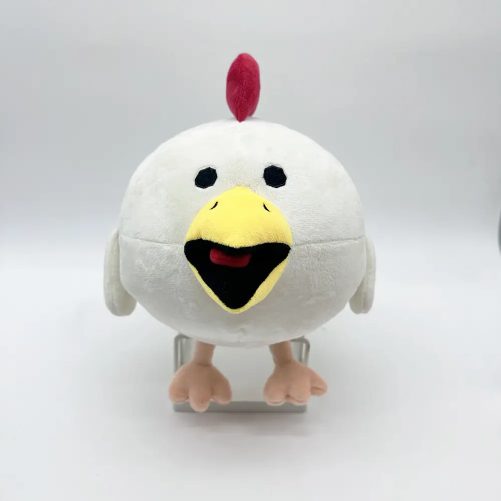 26cm Chicken Gun Plush Toys Cute Soft Stuffed  Sofa Dolls For Kid Birthday Cosplay Gift