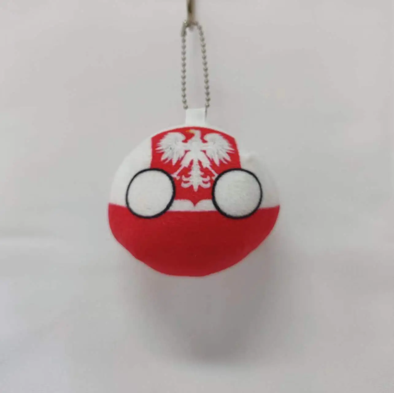 Cartoon Poland Polandball Plush Doll Countryball Short Stuffed Mini Doll Pendant Toy Gift 9/20cm