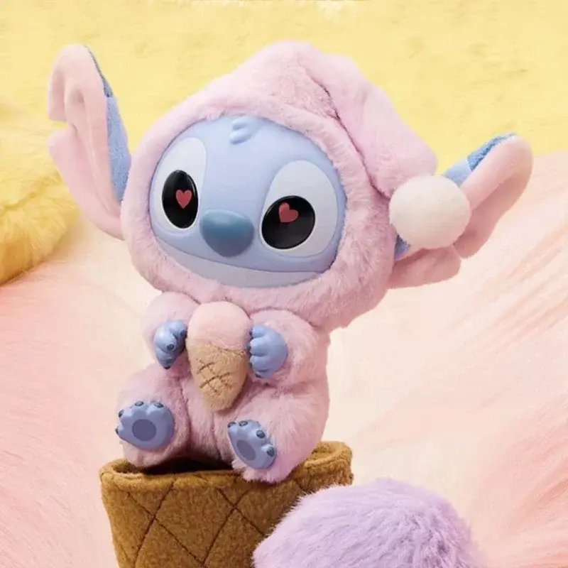 Stitch Eat Something Plush toy figurine Stitch cute and cute vinyl Stitch pendant Mysterious Box Surprise Gift