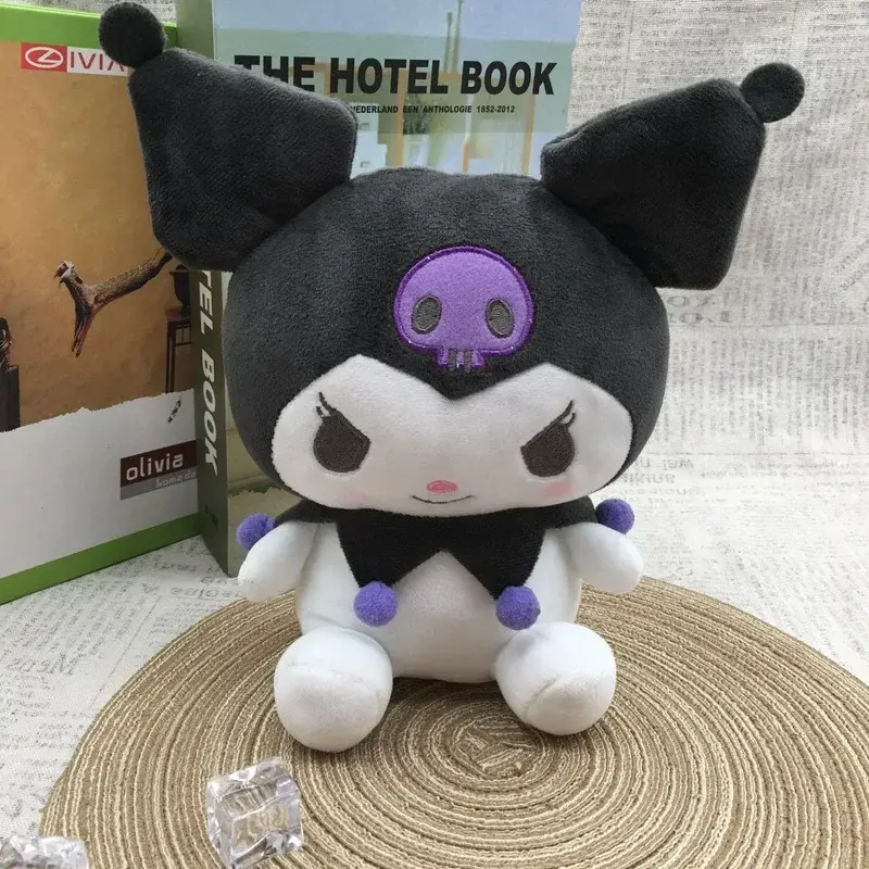 Sanrio Plush Kawaii Sanrio Kuromi My Melody Cinnamoroll Plush Toys Doll Pillow Anime Cartoon Kids Gifts Room Decoration Dolls
