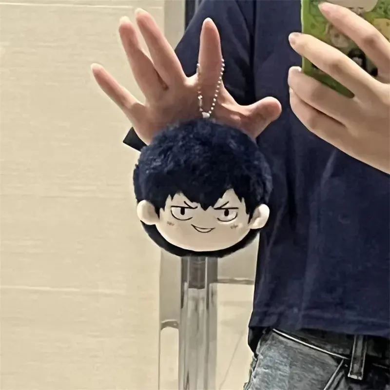10cm Anime Haikyuu Plush Toy Mini Volleyball Boy Cosplay Stuffed Doll Shoyo Hinata Kei Tsukishima Baf Pendant Keychain Fans Gift