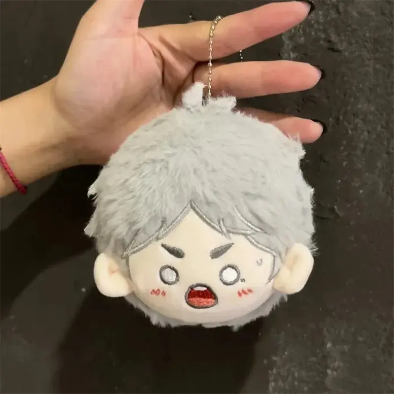 10cm Anime Haikyuu Plush Toy Mini Volleyball Boy Cosplay Stuffed Doll Shoyo Hinata Kei Tsukishima Baf Pendant Keychain Fans Gift