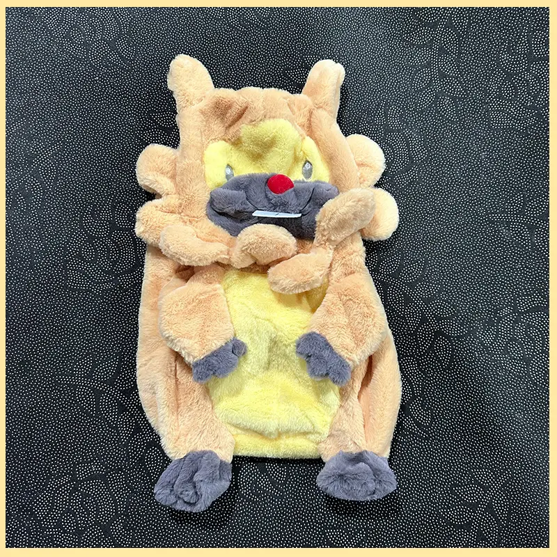 Pokemon Bidoof Plush Toys Shell Pokémon Anime Plushie Unfilled Huge 35-70cm Kawaii Semi-finished Leather Holster Gifts Childrens
