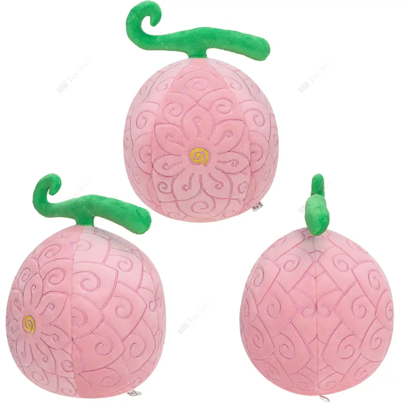 One Piece Devil Fruit Plush Toy Anime Robin Flower-Flower Luffy Gum-Gum Chopper Op-Op Edward Teach Tremor-Tremor Stuffed Peluche