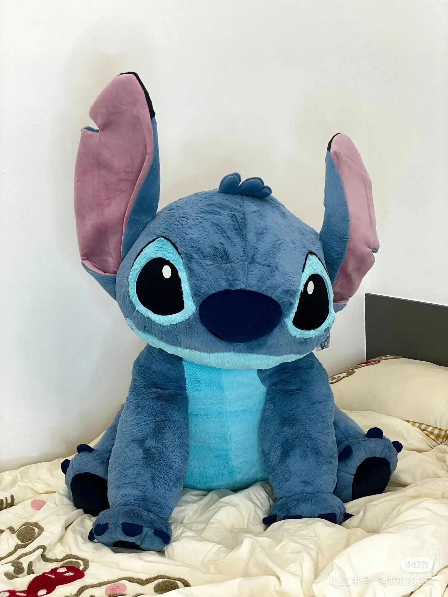 110cm Disney Giant Size Lilo&Stitch Plush Stuffed Animal Doll Cartoon Couple Sleeping Pillow Softmaterial  Christmas Toys Gifts